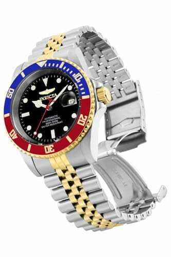 Invicta Pro Diver Edelstahl Herren Automatikuhr