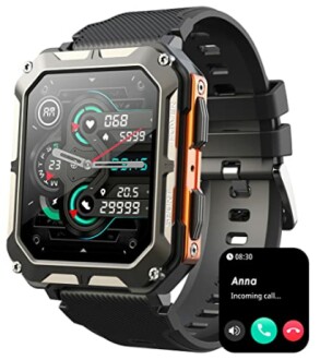 Smartwatch Herren mit Telefonfunktion